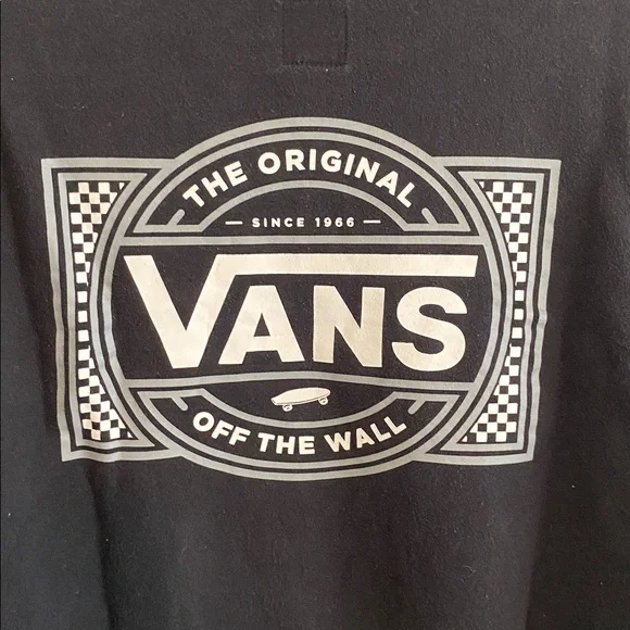 Men’s Vans Classic Black Crewneck Sweatshirt Size Small - Picture 5 of 5